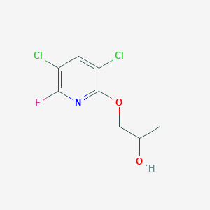 1-[(3,5-Dichloro-6-fluoropyridin-2-yl)oxy]propan-2-ol