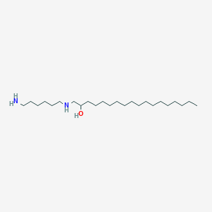 molecular formula C24H52N2O B15451771 1-[(6-Aminohexyl)amino]octadecan-2-OL CAS No. 62746-00-3