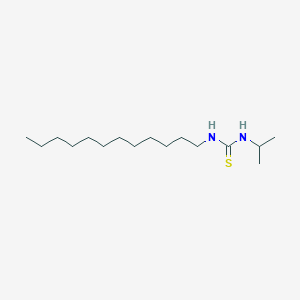 molecular formula C16H34N2S B15451798 N-Dodecyl-N'-propan-2-ylthiourea CAS No. 62552-43-6