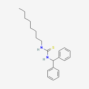 Thiourea, N-(diphenylmethyl)-N'-octyl-