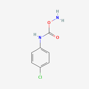 molecular formula C7H7ClN2O2 B15451985 (Aminooxy)(4-chloroanilino)methanone CAS No. 62281-98-5