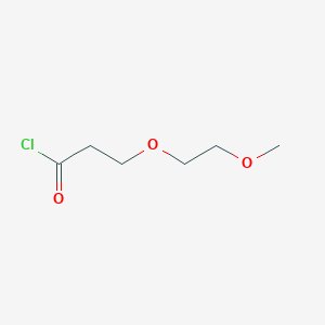 3-(2-Methoxyethoxy)propanoyl chloride