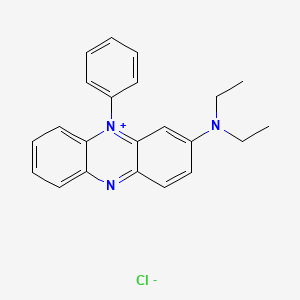 3-(Diethylamino)-5-phenylphenazin-5-ium chloride