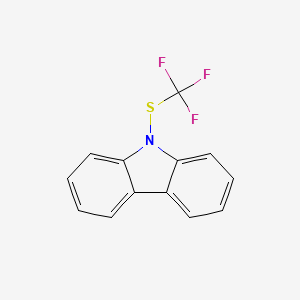 9-[(Trifluoromethyl)sulfanyl]-9H-carbazole