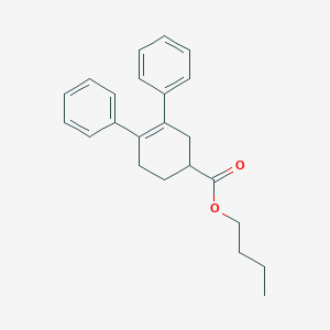 Butyl 3,4-diphenylcyclohex-3-ene-1-carboxylate