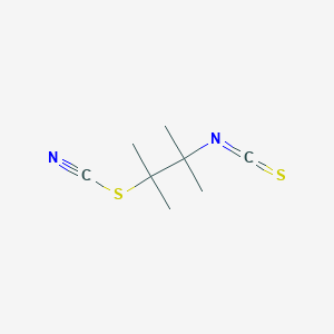 3-Isothiocyanato-2,3-dimethylbutan-2-yl thiocyanate