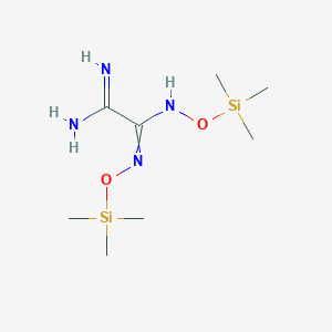 N~1~,N'~1~-Bis[(trimethylsilyl)oxy]ethanediimidamide