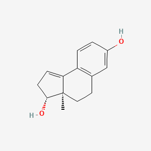 (3R,3aR)-3a-Methyl-3,3a,4,5-tetrahydro-2H-cyclopenta[a]naphthalene-3,7-diol