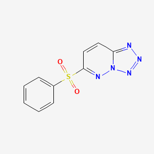 6-(Benzenesulfonyl)tetrazolo[1,5-b]pyridazine