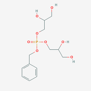 Benzyl bis(2,3-dihydroxypropyl) phosphate