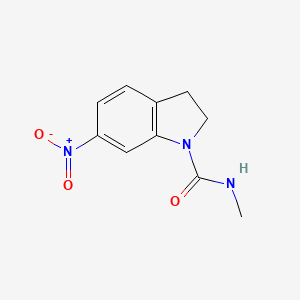 N-Methyl-6-nitro-2,3-dihydro-1H-indole-1-carboxamide