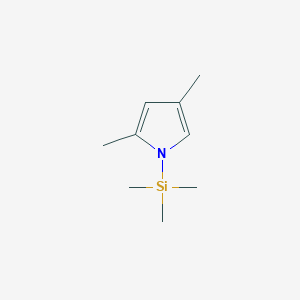 2,4-Dimethyl-1-(trimethylsilyl)-1H-pyrrole