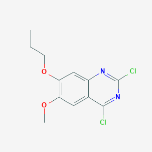 2,4-Dichloro-6-methoxy-7-propoxyquinazoline