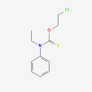 O-(2-Chloroethyl) ethyl(phenyl)carbamothioate