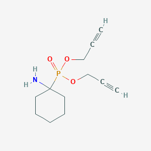 Diprop-2-yn-1-yl (1-aminocyclohexyl)phosphonate