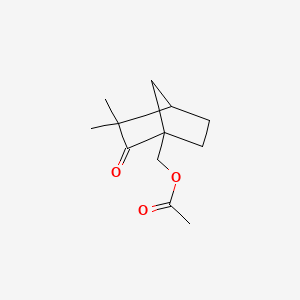 (3,3-Dimethyl-2-oxobicyclo[2.2.1]heptan-1-yl)methyl acetate