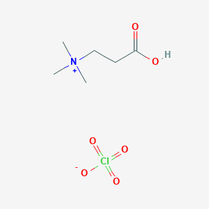 2-Carboxy-N,N,N-trimethylethan-1-aminium perchlorate