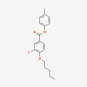 4-Methylphenyl 3-fluoro-4-(pentyloxy)benzoate