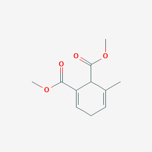 molecular formula C11H14O4 B15452691 Dimethyl 6-methylcyclohexa-2,5-diene-1,2-dicarboxylate CAS No. 62672-17-7