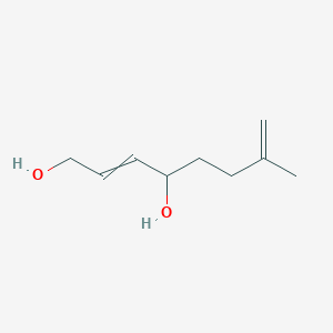 molecular formula C9H16O2 B15452727 7-Methylocta-2,7-diene-1,4-diol CAS No. 62499-96-1