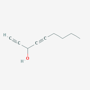 molecular formula C9H12O B15452827 Nona-1,4-diyn-3-OL CAS No. 62679-55-4