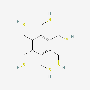 (Benzene-1,2,3,4,5,6-hexayl)hexamethanethiol