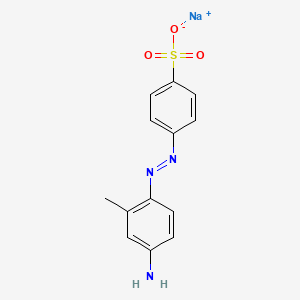 Benzenesulfonic acid, 4-[(4-amino-2-methylphenyl)azo]-, monosodium salt