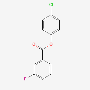 4-Chlorophenyl 3-fluorobenzoate