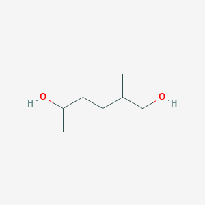 molecular formula C8H18O2 B15453106 2,3-Dimethylhexane-1,5-diol CAS No. 62718-05-2