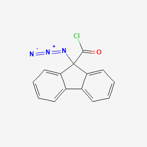 9-Azido-9H-fluorene-9-carbonyl chloride