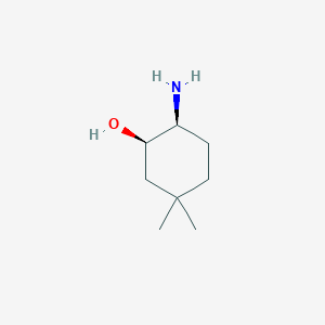 molecular formula C8H17NO B15453207 (1R,2S)-2-amino-5,5-dimethylcyclohexan-1-ol CAS No. 62719-09-9