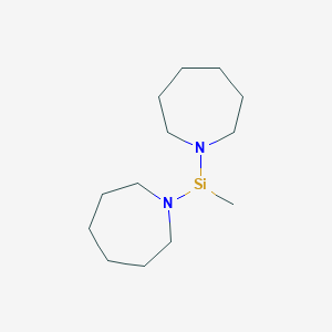 molecular formula C13H27N2Si B15453215 CID 23264963 