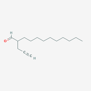 2-(Prop-2-YN-1-YL)dodecanal