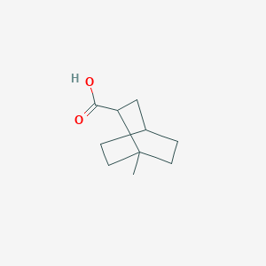 molecular formula C10H16O2 B15453384 1-Methylbicyclo[2.2.2]octane-2-carboxylic acid CAS No. 62581-19-5