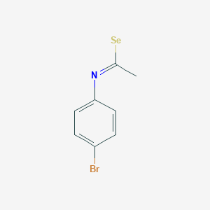 molecular formula C8H7BrNSe B15453415 N-(p-Bromophenyl)selenoacetamide CAS No. 62448-80-0