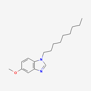 molecular formula C17H26N2O B15453499 5-Methoxy-1-nonyl-1H-benzimidazole CAS No. 62369-75-9