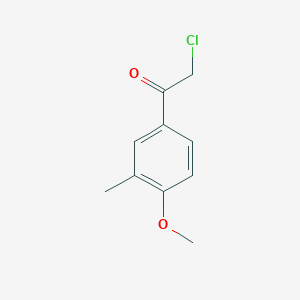 2-Chloro-1-(4-methoxy-3-methylphenyl)ethan-1-one