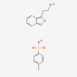 2-(2-Benzofuran-1-yl)ethanol;4-methylbenzenesulfonic acid