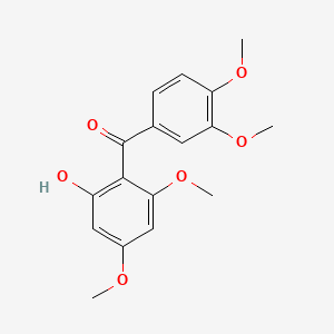 (3,4-Dimethoxyphenyl)(2-hydroxy-4,6-dimethoxyphenyl)methanone