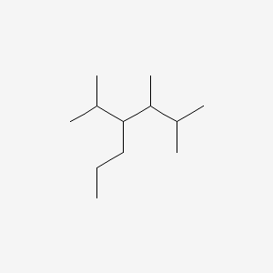 2,3-Dimethyl-4-(propan-2-yl)heptane