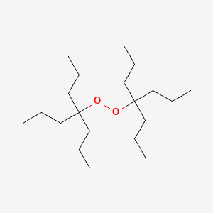 molecular formula C20H42O2 B15453612 4-Propyl-4-[(4-propylheptan-4-yl)peroxy]heptane CAS No. 62696-03-1