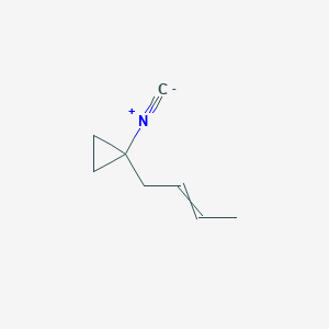 1-(But-2-en-1-yl)-1-isocyanocyclopropane