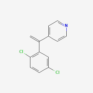 4-[1-(2,5-Dichlorophenyl)ethenyl]pyridine