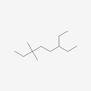 6-Ethyl-3,3-dimethyloctane