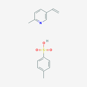 5-Ethenyl-2-methylpyridine;4-methylbenzenesulfonic acid