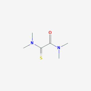 molecular formula C6H12N2OS B15453964 2-(Dimethylamino)-N,N-dimethyl-2-sulfanylideneacetamide CAS No. 62528-85-2