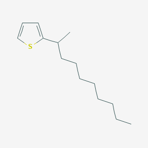 molecular formula C14H24S B15453975 2-(Decan-2-YL)thiophene CAS No. 62626-77-1