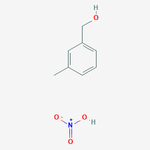 (3-Methylphenyl)methanol;nitric acid