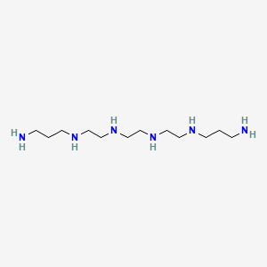 molecular formula C12H32N6 B15454065 4,7,10,13-Tetraazahexadecane-1,16-diamine CAS No. 62497-72-7