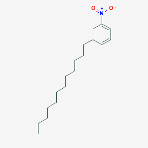 molecular formula C18H29NO2 B15454083 Benzene, 1-dodecyl-3-nitro- CAS No. 62469-09-4